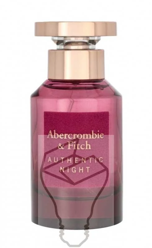 Abercrombie & Fitch Authentic Night Women EDP parfumuotas vanduo moterims, 50 ml