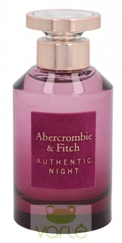Abercrombie & Fitch Authentic Night Women EDP parfumuotas vanduo moterims, 100 ml