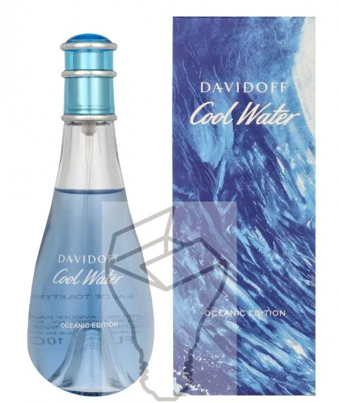 Davidoff Cool Water Woman EDT tualetinis vanduo moterims, 100 ml