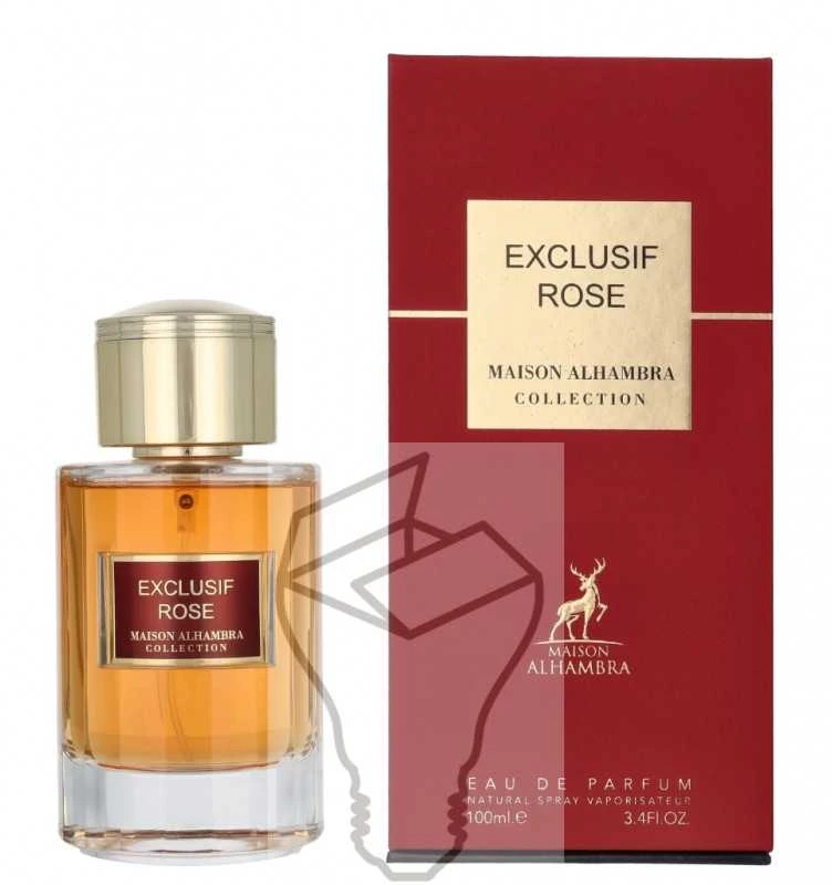Maison Alhambra Exclusif Rose EDP parfumuotas vanduo moterims, 100 ml