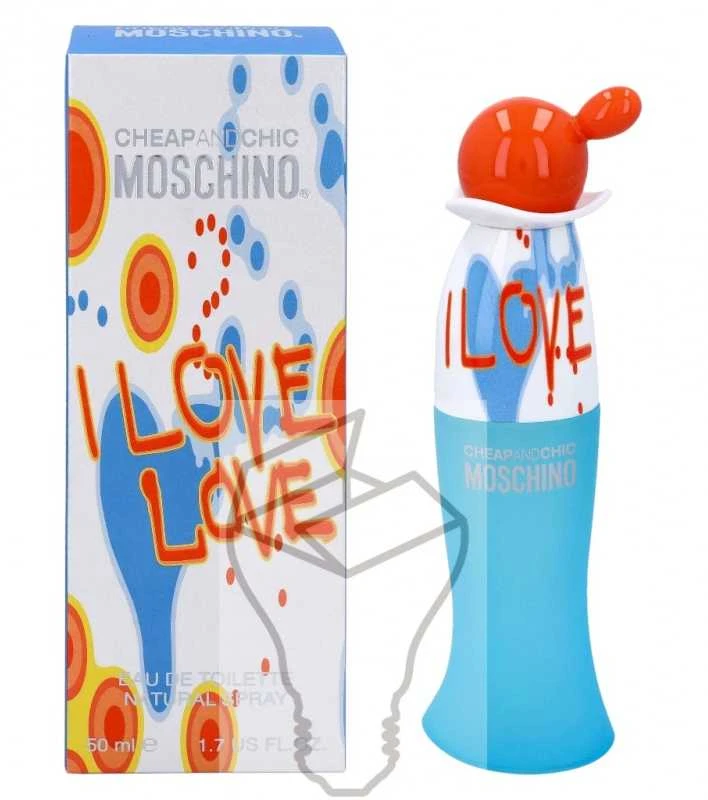 Kvepalai moterims Moschino Cheap & Chic I Love Love EDT, 50 ml