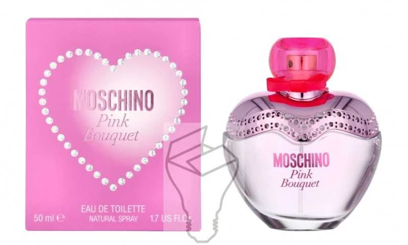 Moschino Rožinė Bouquet EDT tualetinis vanduo moterims, 50 ml