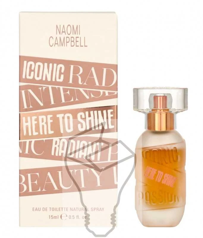 Naomi Campbell Here To Shine EDT tualetinis vanduo moterims, 15 ml