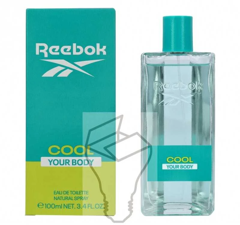 Reebok Cool Your Body EDT tualetinis vanduo moterims, 100 ml