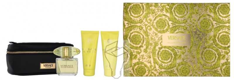Versace Geltona Diamond Estuche 4 Piezas
