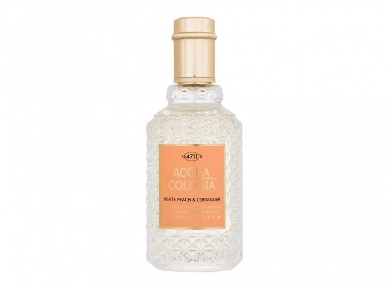 Odekolonas 4711 Acqua Colonia Baltas Peach - Coriander Eau De Cologne Purškiklis 50ml