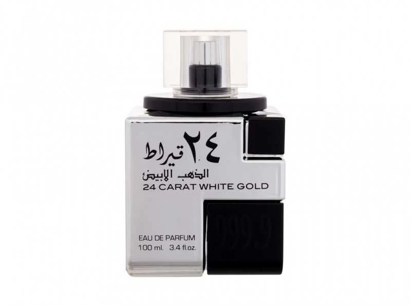 Unisex kvepalai Lattafa 24 Carat White Gold EDP, 100 ml