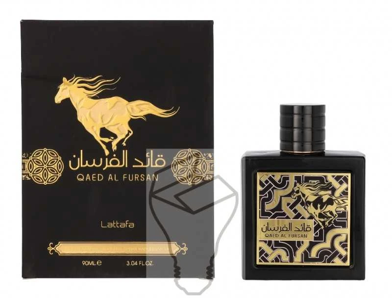 Unisex kvepalai Lattafa Qaed Al Fursan EDP, 90 ml