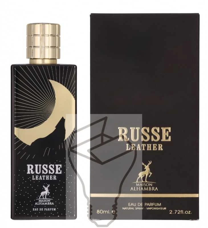 Maison Alhambra Russe Leather EDP parfumuotas vanduo unisex, 80 ml