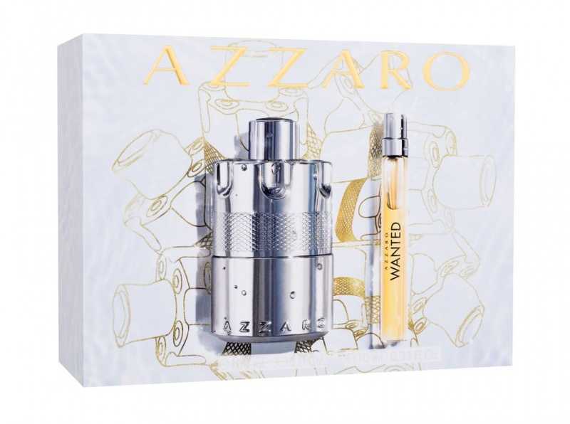 Azzaro Wanted EDP parfumuotas vanduo rinkinys vyrams, 100 ml