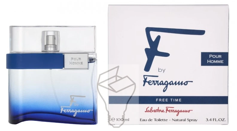 Salvatore Ferragamo F by Ferragamo Free Time EDT tualetinis vanduo vyrams, 100 ml