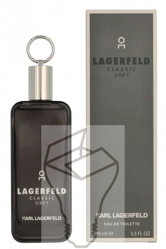 Karl Lagerfeld Classic Pilkas EDT tualetinis vanduo vyrams, 100 ml