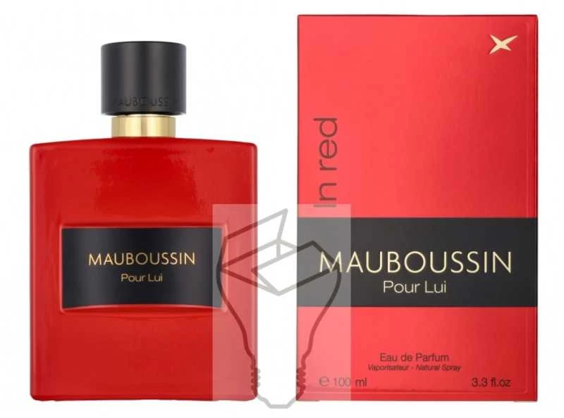 Mauboussin Pour Lui Raudona Ep 100 Vap parfumuotas vyrų vanduo