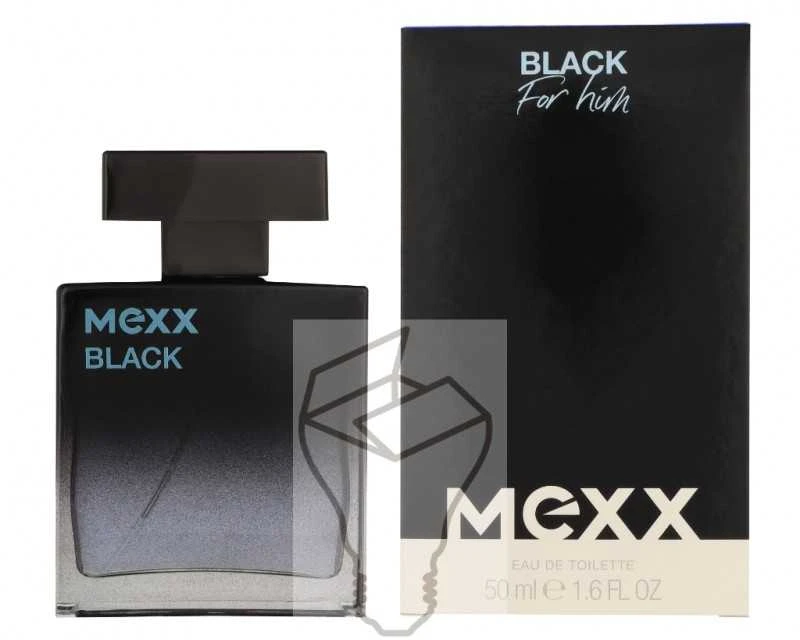 Mexx Juodas Man EDT tualetinis vanduo vyrams, 50 ml