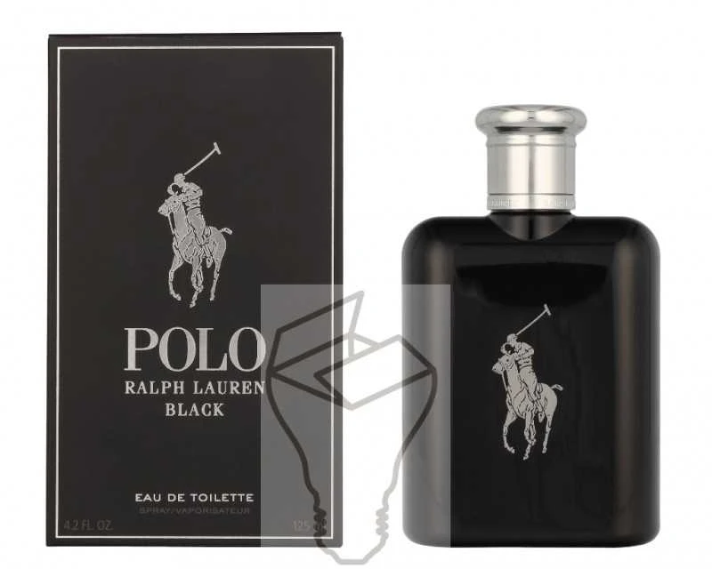 Ralph Lauren Polo Juodas EDT tualetinis vanduo vyrams, 125 ml