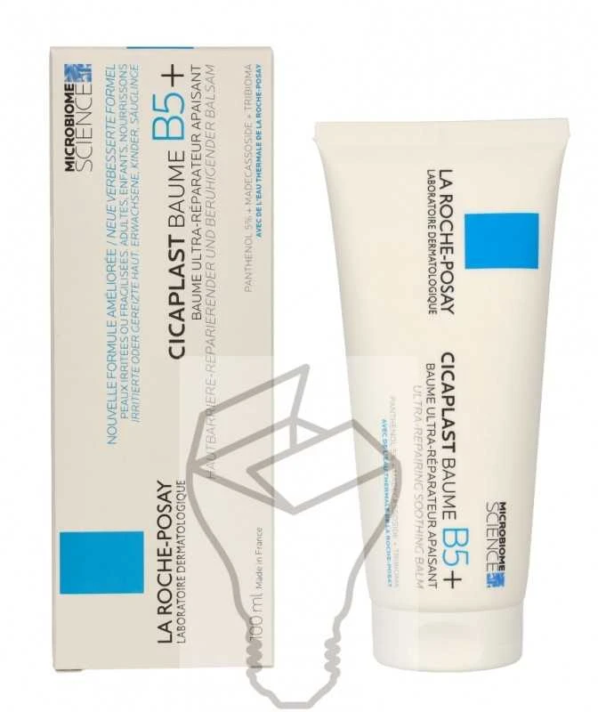 La Roche-Posay Cicaplast Baume B5+ Atkuriamasis kūno ir veido balzamas, 100 ml