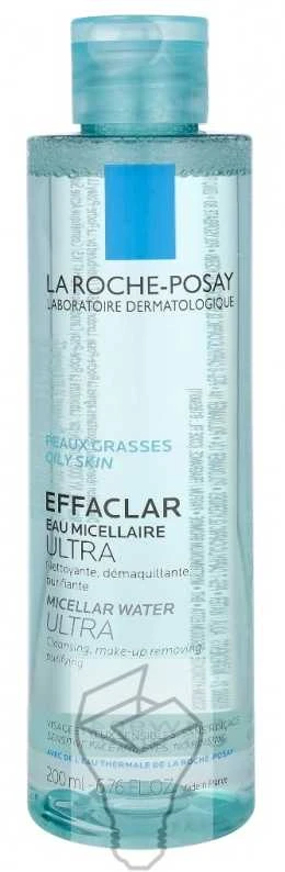 La Roche-Posay Effaclar Purifying Micellar Vanduo For Oily Skin micelinis vanduo jautriai ir riebiai odai, 200 ml