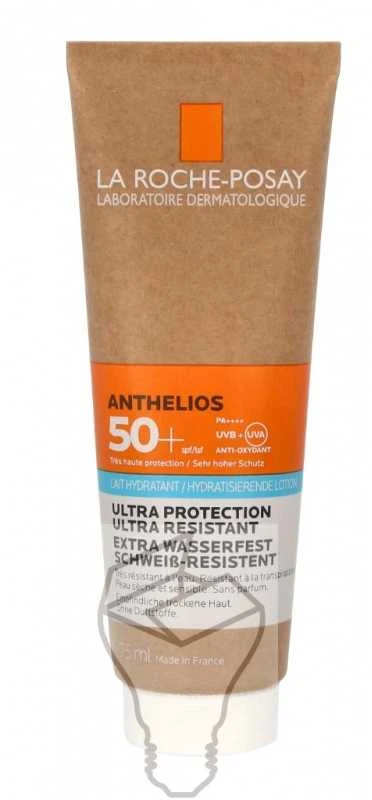 La Roche-Posay LRP Anthelios Non-Perfumed Hydrating Lotion SPF 50+ apsauginis drėkinantis losjonas jautriai / sausai kūno odai, 75 ml