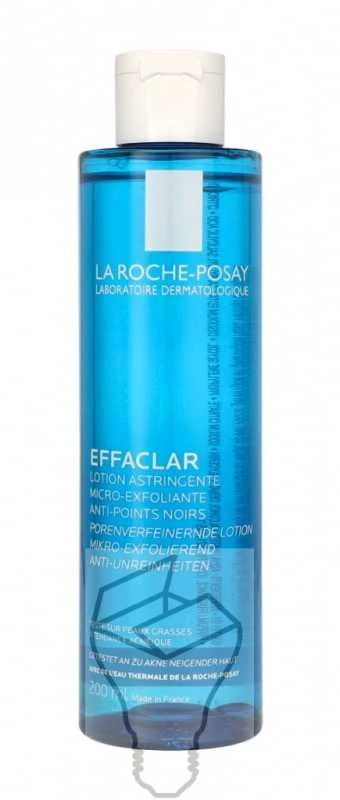 La Roche-Posay Effaclar Astringent Lotion Sutraukiantis losjonas riebiai ir probleminei odai, 200 ml