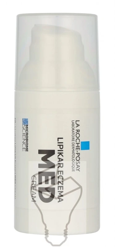 La Roche-Posay Lipikar Eczema Med Kreminis raminamas kremas į egzemą linkusiai odai, 30 ml