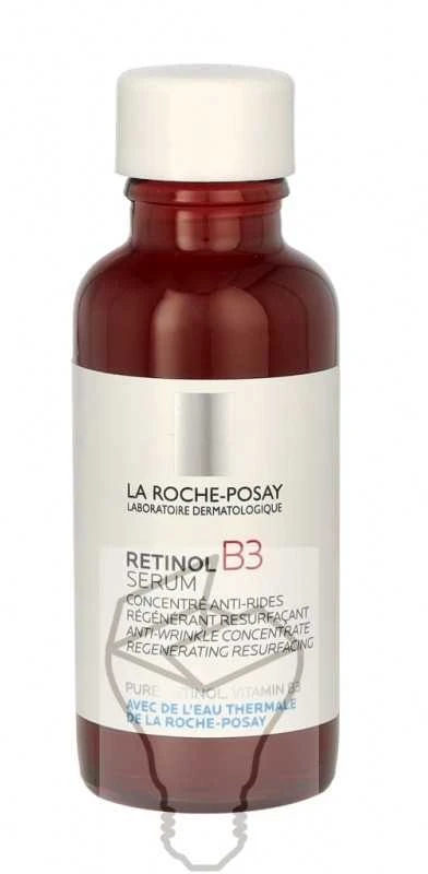 La Roche Posay Retinol B3 regeneruojamasis veido serumas nuo raukšlių su retinoliu, 30 ml