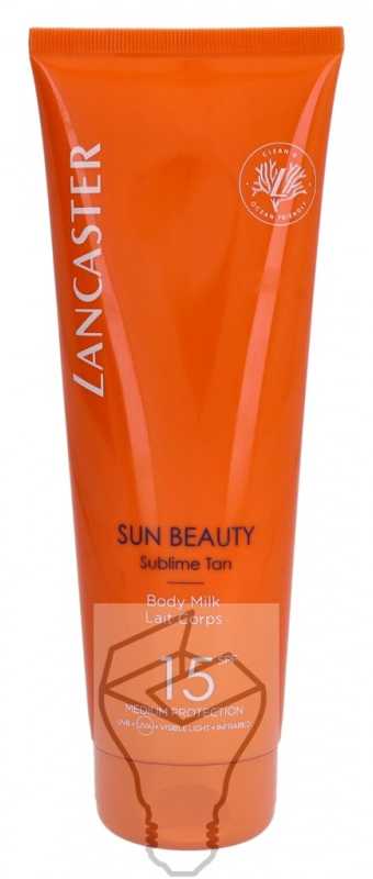Pienelis nuo saulės Lancaster Sun Beauty Sublime Tan Body Milk Spf15 250ml
