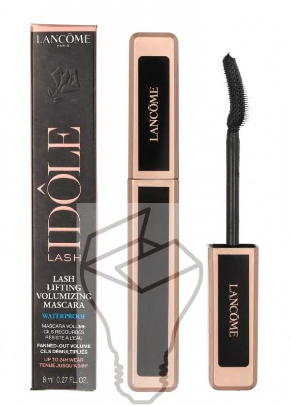 Lancome Lash Idole Atsparus vandeniui Blakstienų tušas #01 Glossy Juodas, 8 ml