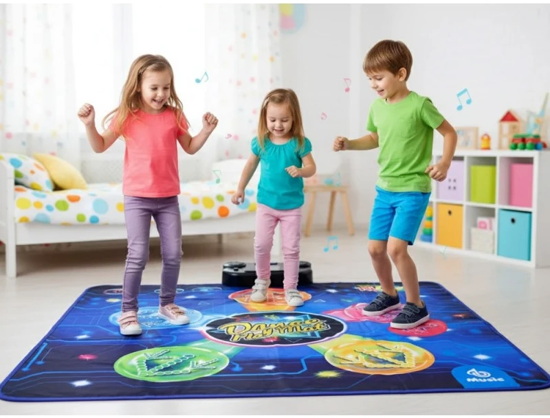 Large Musical Dance Mat for Kids – Movement, Fun & Exercise ZA6138