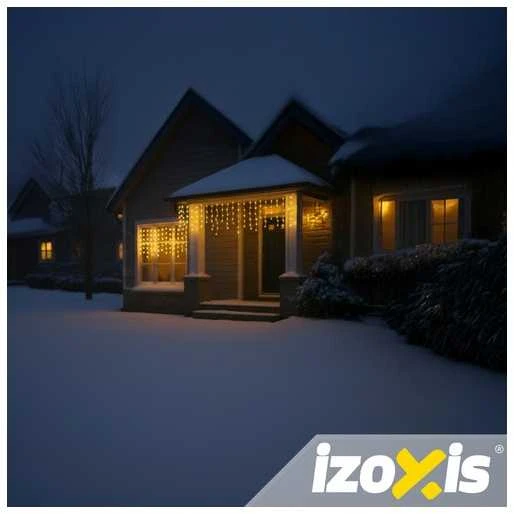 Lauko šviestuvai 100LED 4m Izoxis 26858