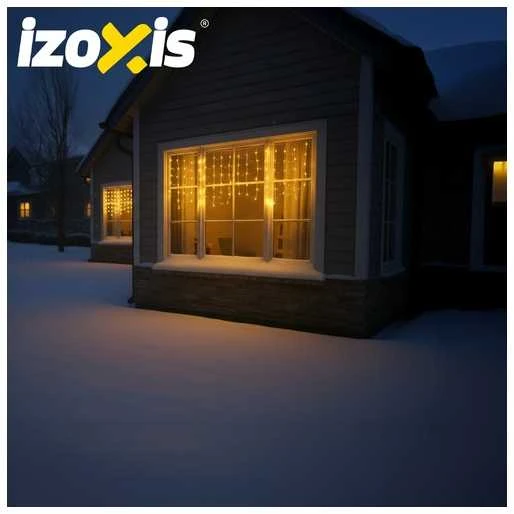 Lauko šviestuvai 100LED 4m Izoxis 26858