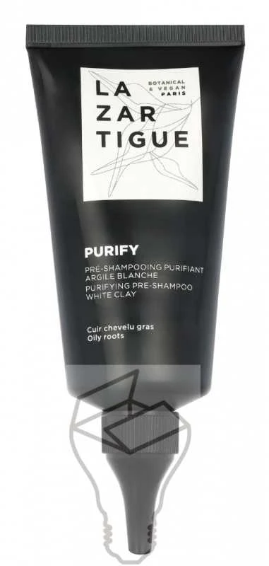 Lazartigue Purify Purifying Pre-Šampūnas priemonė riebiai galvos odos priežiūrai, 75 ml