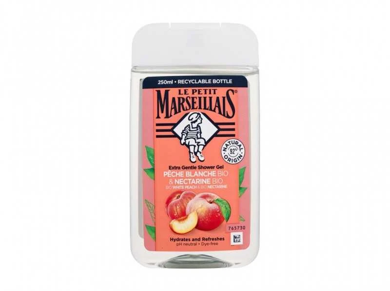 Le Petit Marseillais Extra Gentle Dušo želė Organic Baltas Peach & Organic Nectarine Dušo želė