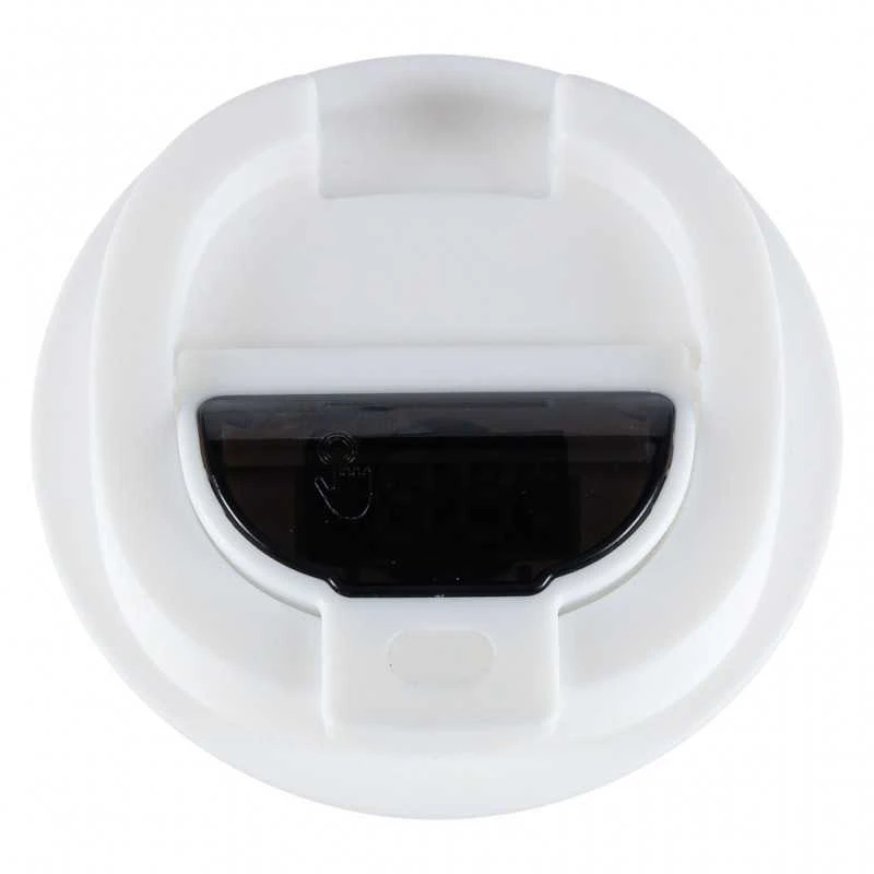 Roger LED kelioninis puodelis su kandikliu 500ml, baltas