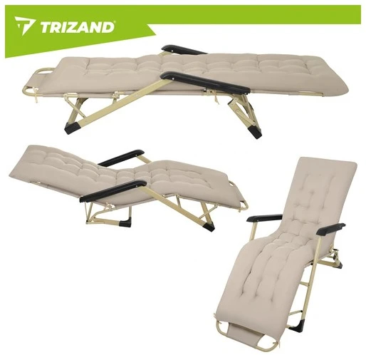 Sulankstomas sodo gultas 60x177x30cm Trizand