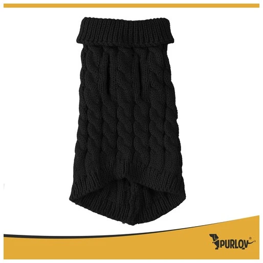 Dog/cat clothes dydis L juodas Purlov 26218