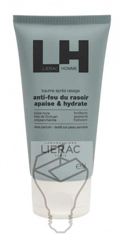 "Lierac Homme" balzamas po skutimosi 75ml