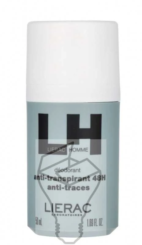 Lierac Homme dezodorantas nuo prakaito 48H 50ml