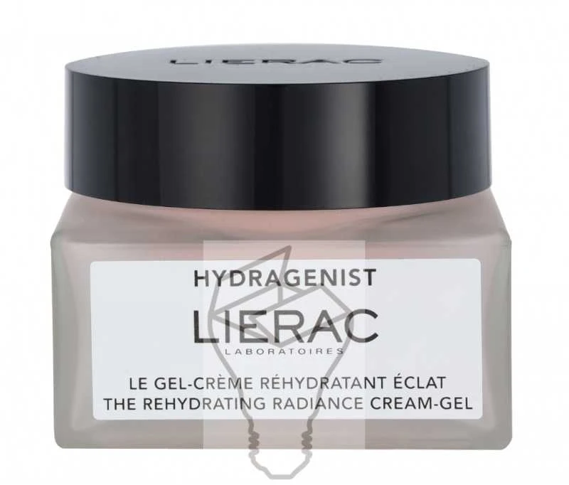 "Lierac Hydragenist Illuminating Rehydrating Gel-cream" drėkinamasis veido kremas-gelis 50ml