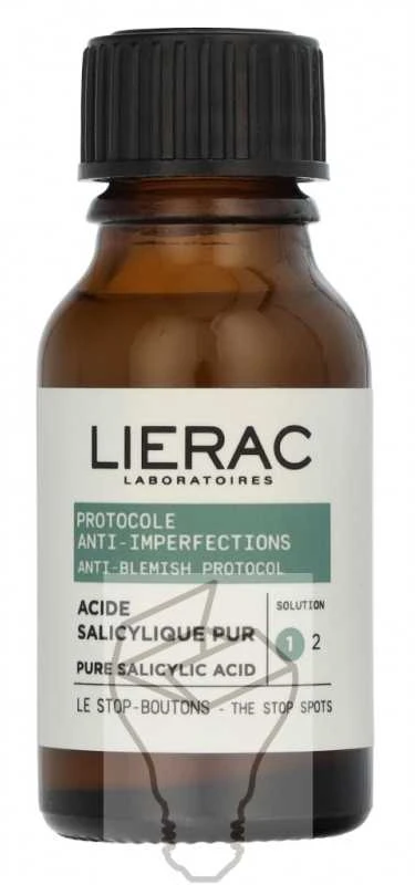 Lierac Paris Lierac Protocole Anti-Pimple Concentrate priemonė veidui nuo tamsių dėmių, 15 ml