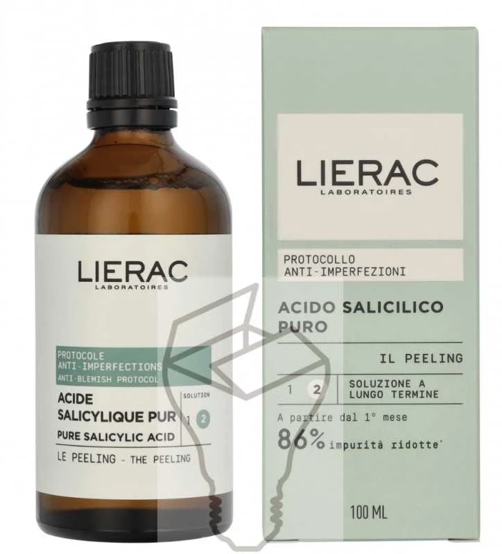Lierac Paris Lierac Protocole Anti-Pimple Peeling Solution šveičiamoji priemonė veidui, 100 ml