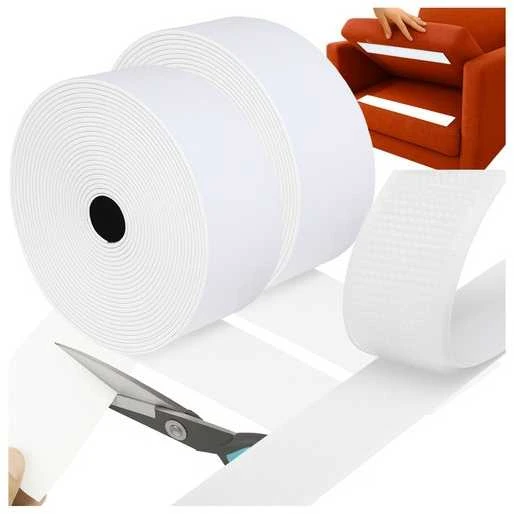 Lipni lipni juosta „Velcro“ 5mx5cm baltas Ruhhy 25807