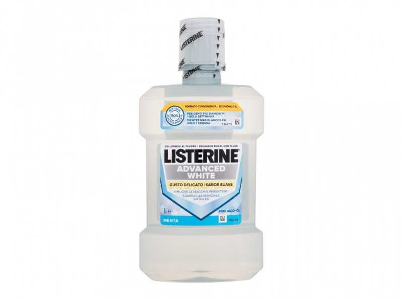 Listerine Advanced Baltas, 1000 ml