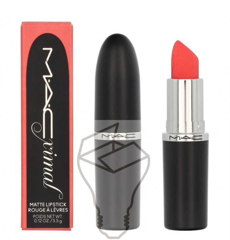 Lūpų dažai MAC M·A·Cximal Silky Matte Lipstick, spalva: Flamingo, 3,5 g
