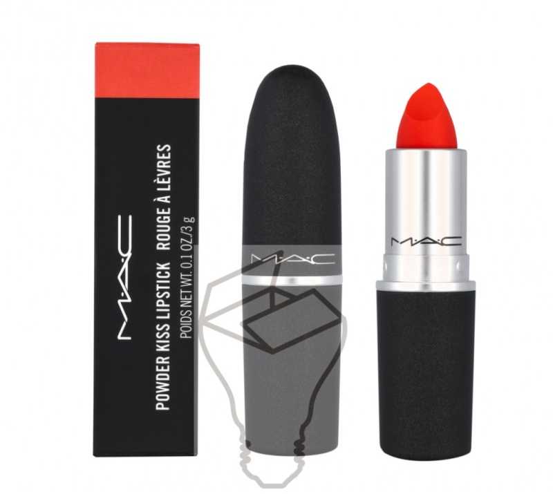 MAC Powder Kiss lūpų dažai, 3 g