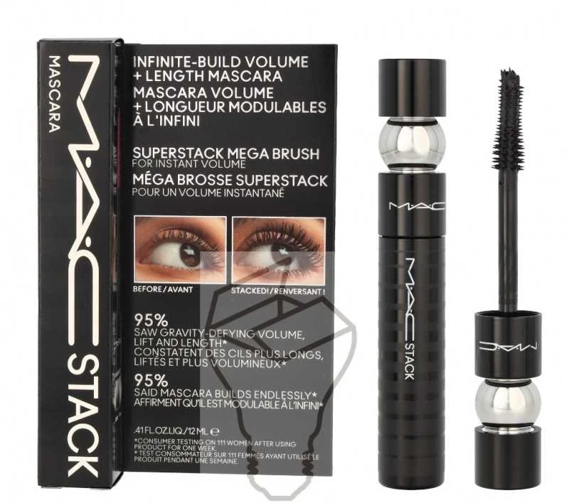 MAC Stack Macro Blakstienų tušas, 12 ml