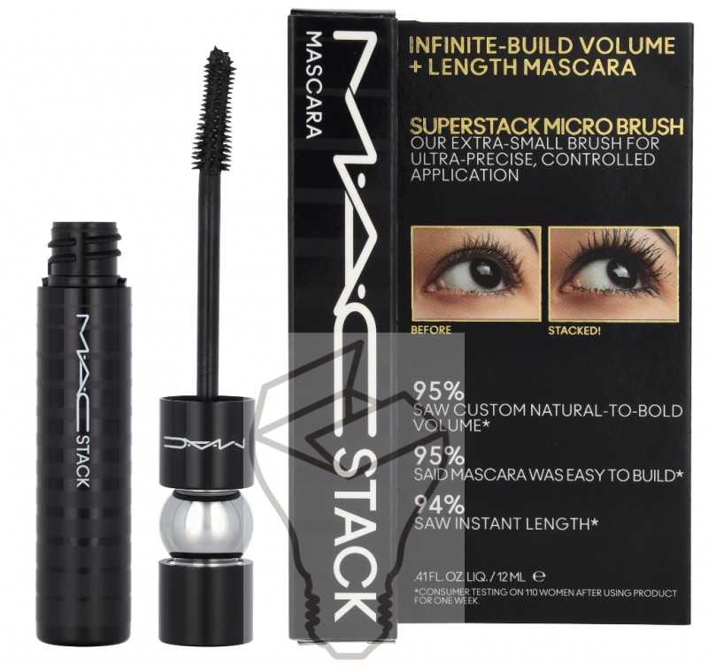 MAC Stack Micro Blakstienų tušas, 12 ml