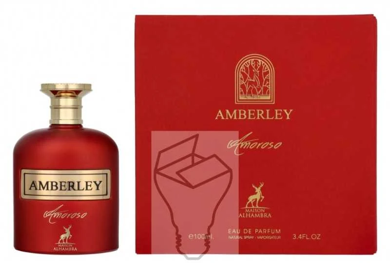 Maison Alhambra Amberley Amoroso EDP parfumuotas vanduo moterims, 100 ml