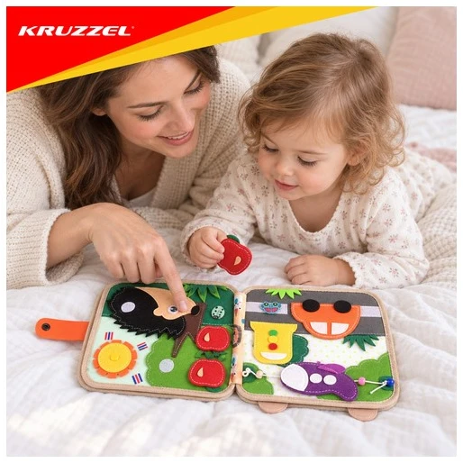 Kruzzel Giraffe Manipulation Board