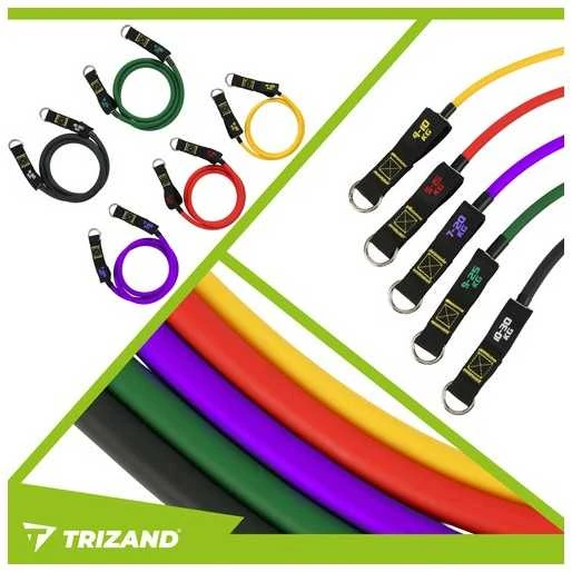 Mankštos juostų rinkinys - 5 vnt. Trizand 25880