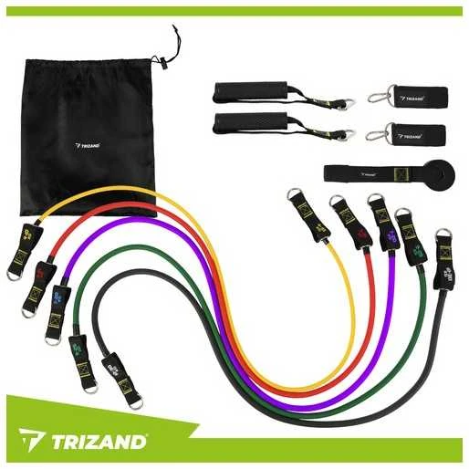 Mankštos juostų rinkinys - 5 vnt. Trizand 25880